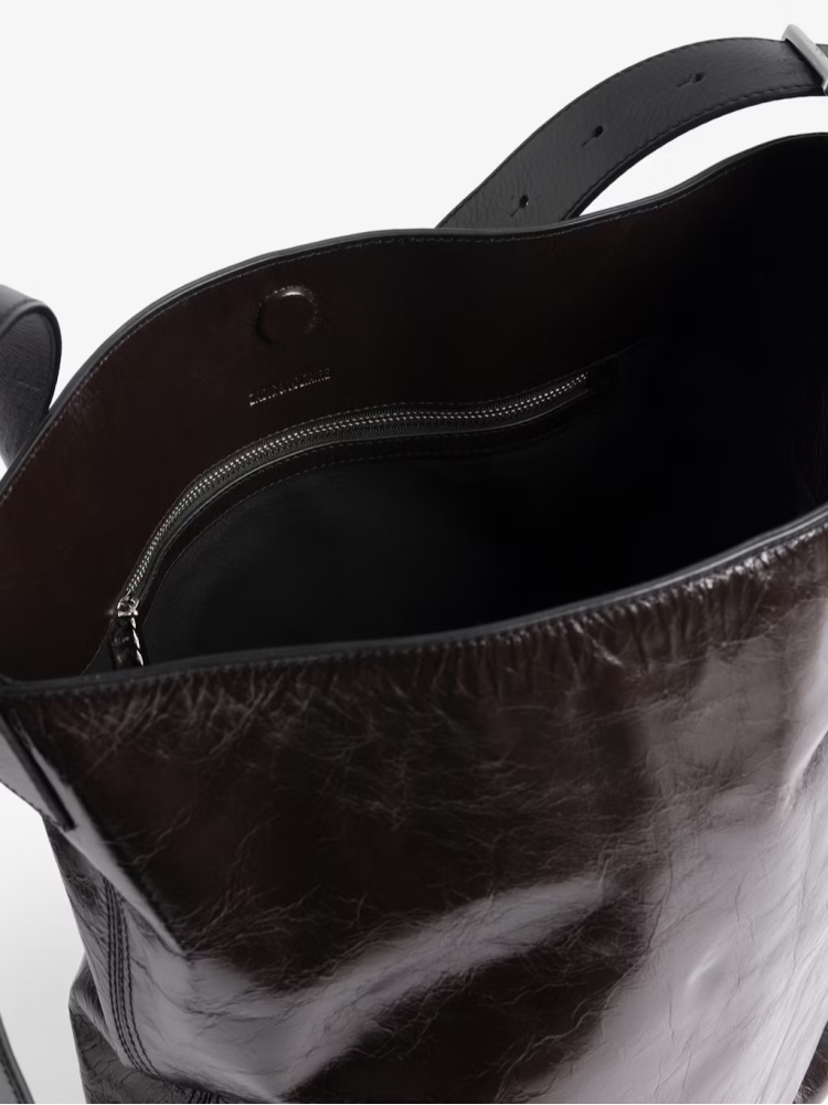 Zadig&Voltaire brownie Jane hobo vintage patent τσάντα