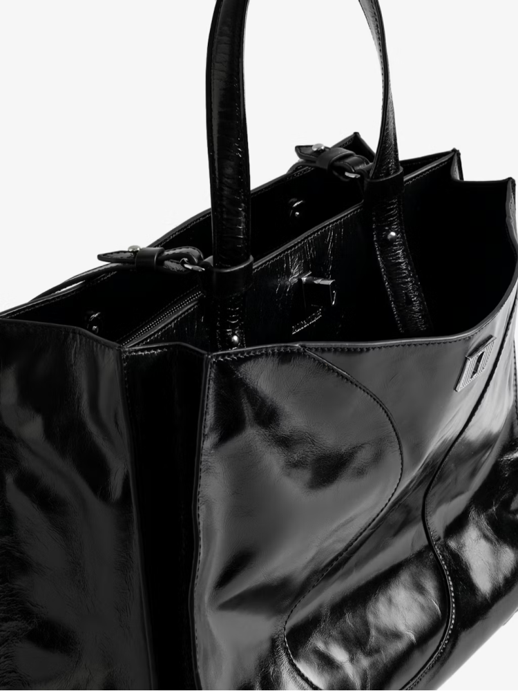 Zadig&Voltaire black Jack vintage patent bag