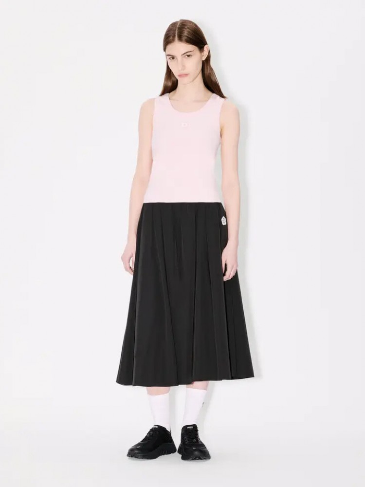 KENZO pastel pink 'Boke Flower 2.0' rib tank top