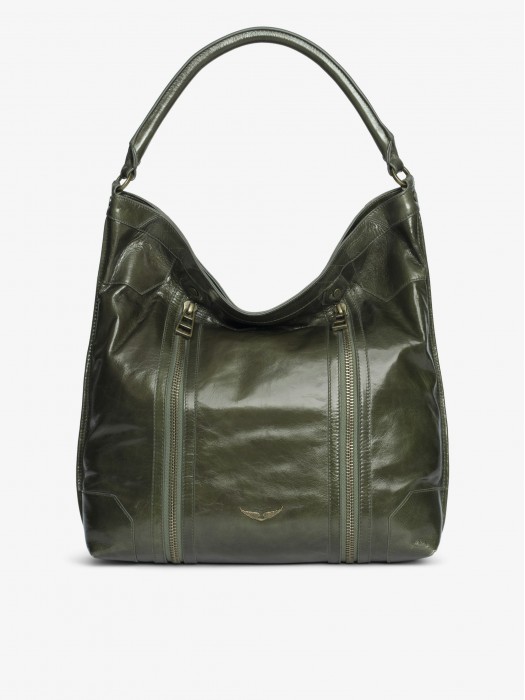 Zadig&Voltaire record Sunny hobo vintage patent τσάντα