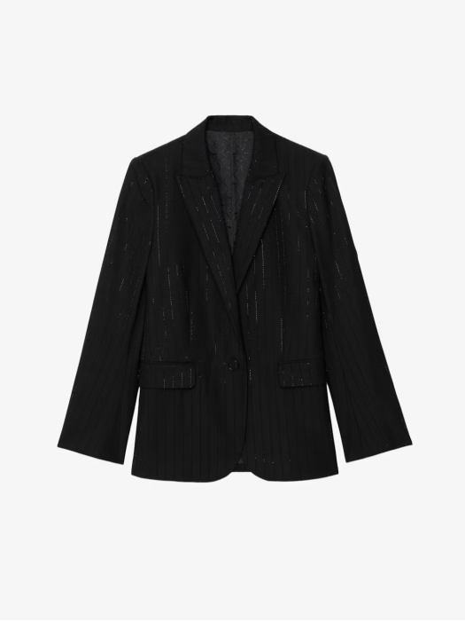 Zadig&Voltaire μαύρο Valse tailleur strass blazer