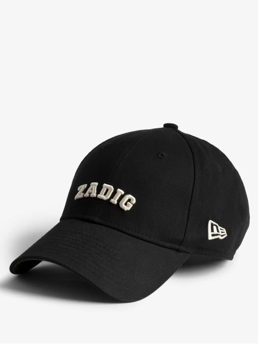 Zadig&Voltaire New Era x Zadig&Voltaire μαύρο βαμβακερό καπέλο 