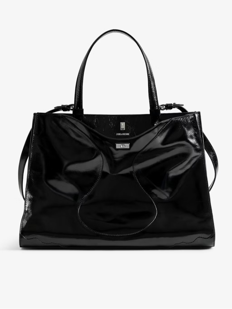 Zadig&Voltaire black Jack vintage patent bag