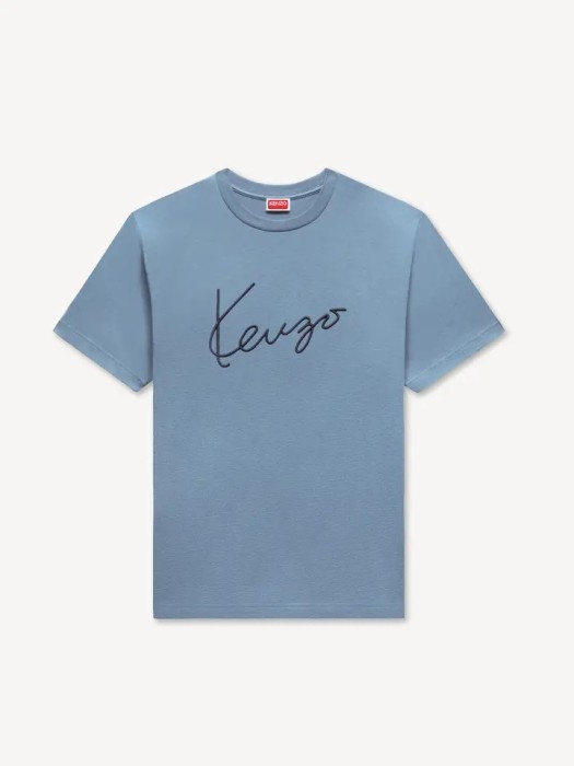 KENZO ανθρακί 'KENZO Signature' t-shirt
