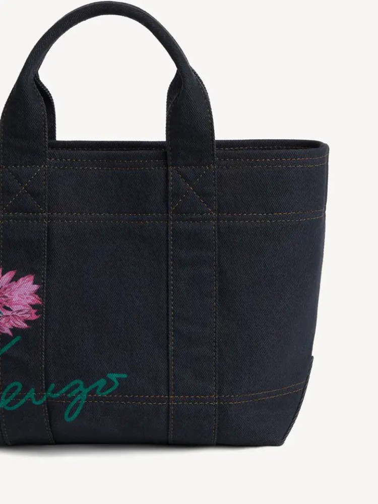 Kenzo navy blue 'KENZO Tulip' small tote τσάντα