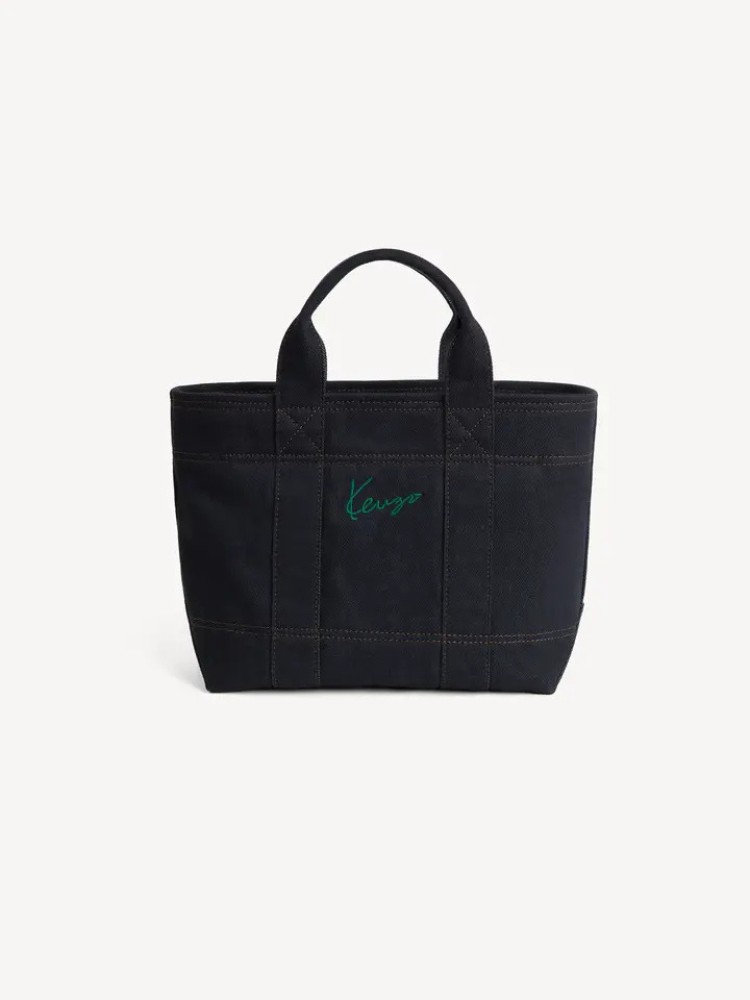 Kenzo navy blue 'KENZO Tulip' small tote τσάντα
