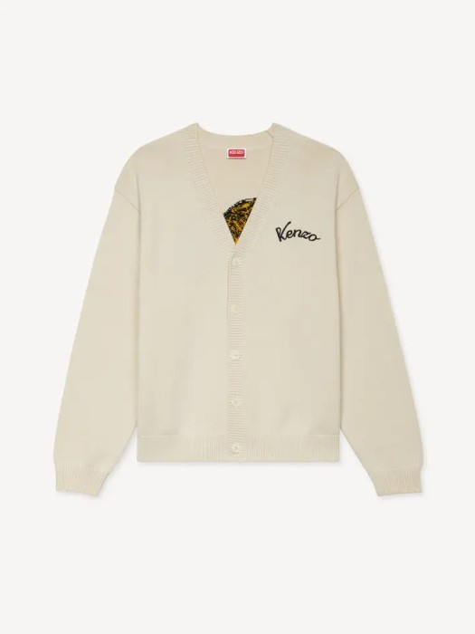 Kenzo off white 'KENZO Jumping Tiger' ζακέτα