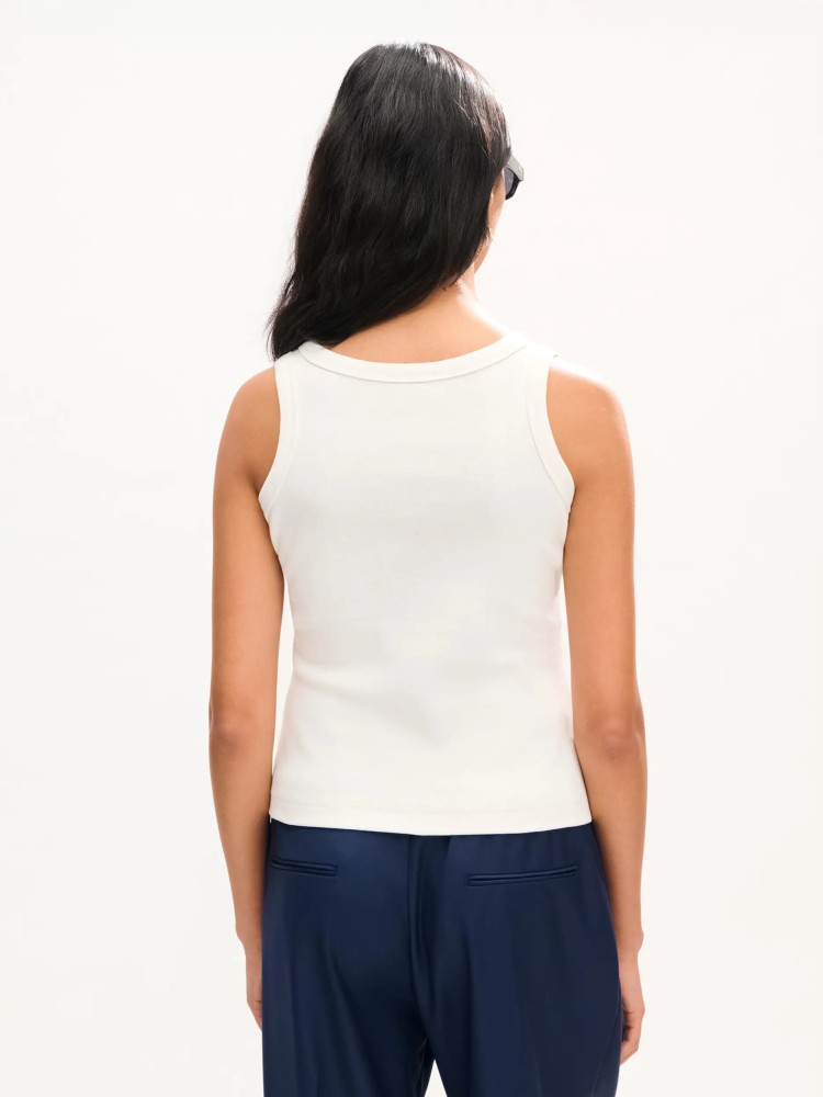 KENZO off white 'KENZO Signature' tank top
