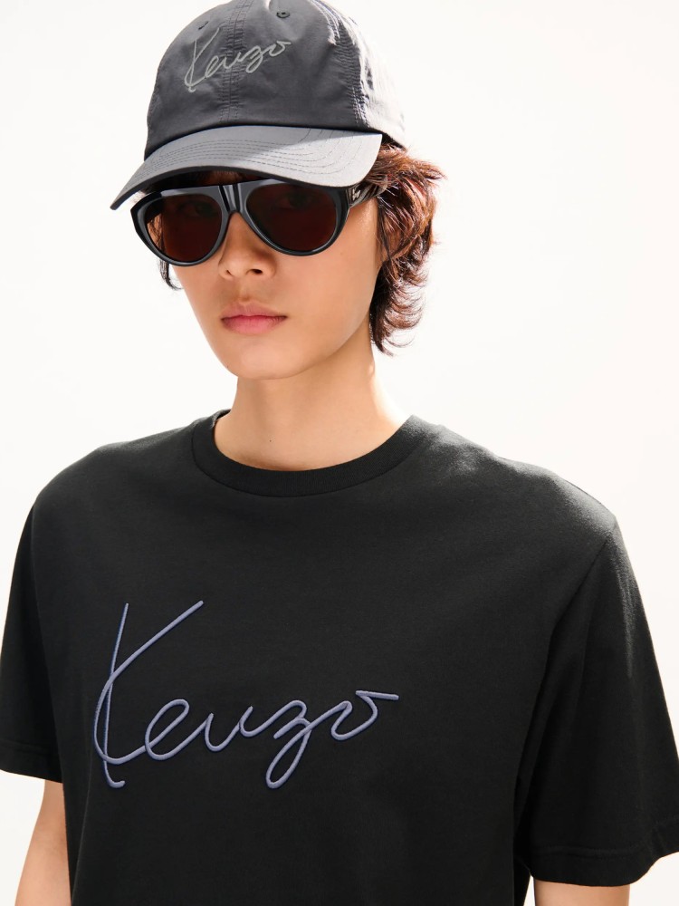 KENZO μαύρο 'KENZO Signature' t-shirt