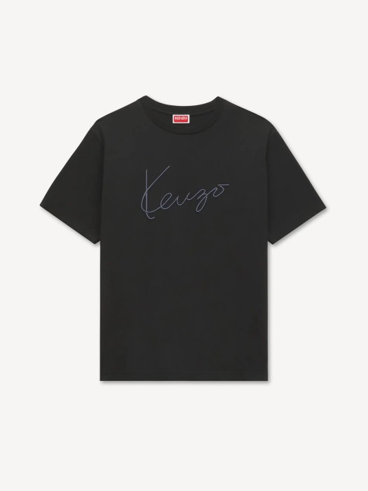 KENZO μαύρο 'KENZO Signature' t-shirt