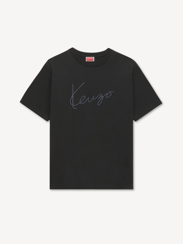 KENZO black 'KENZO Signature' t-shirt