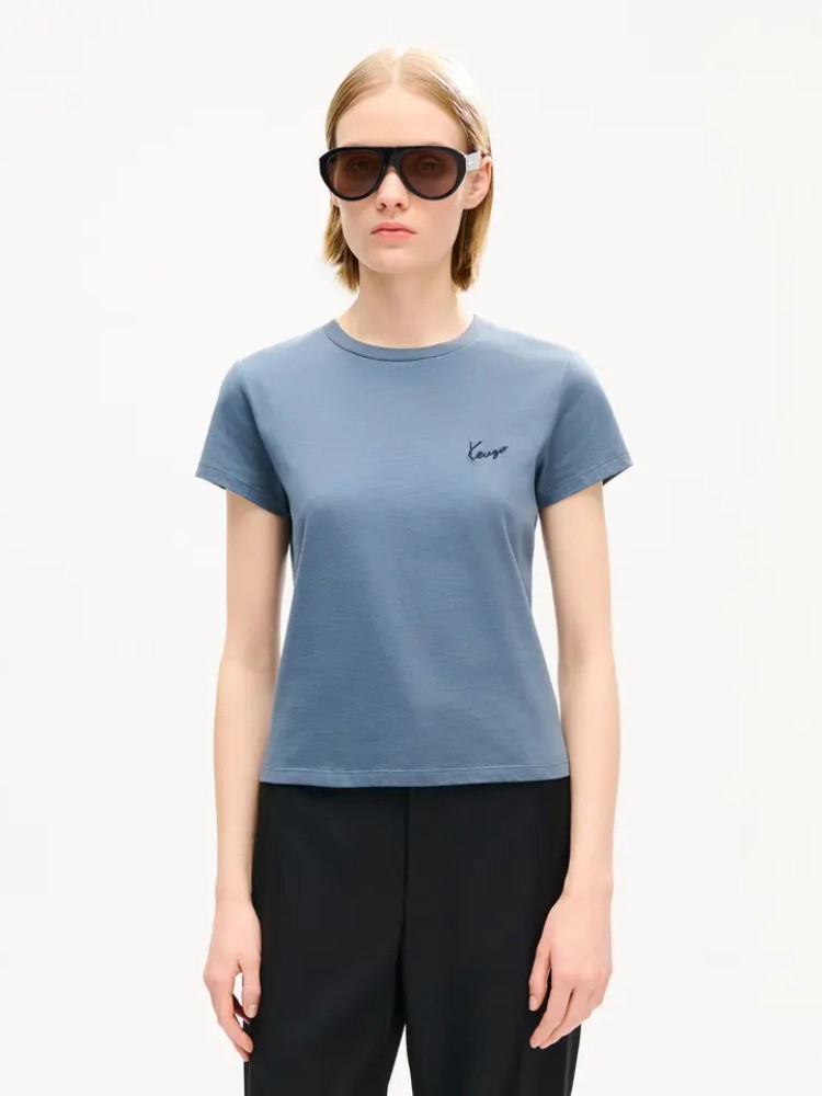 KENZO anthracite 'KENZO Signature' t-shirt