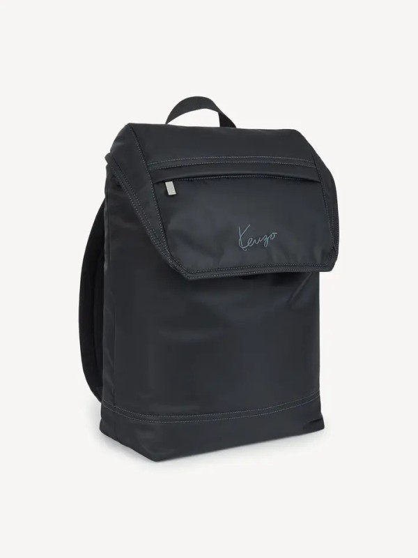 Kenzo black 'KENZO Signature' backpack