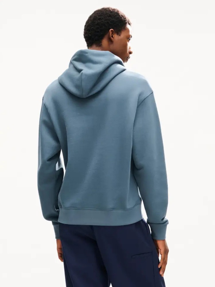 KENZO ανθρακί 'KENZO Signature' embroidered φούτερ με κουκούλα