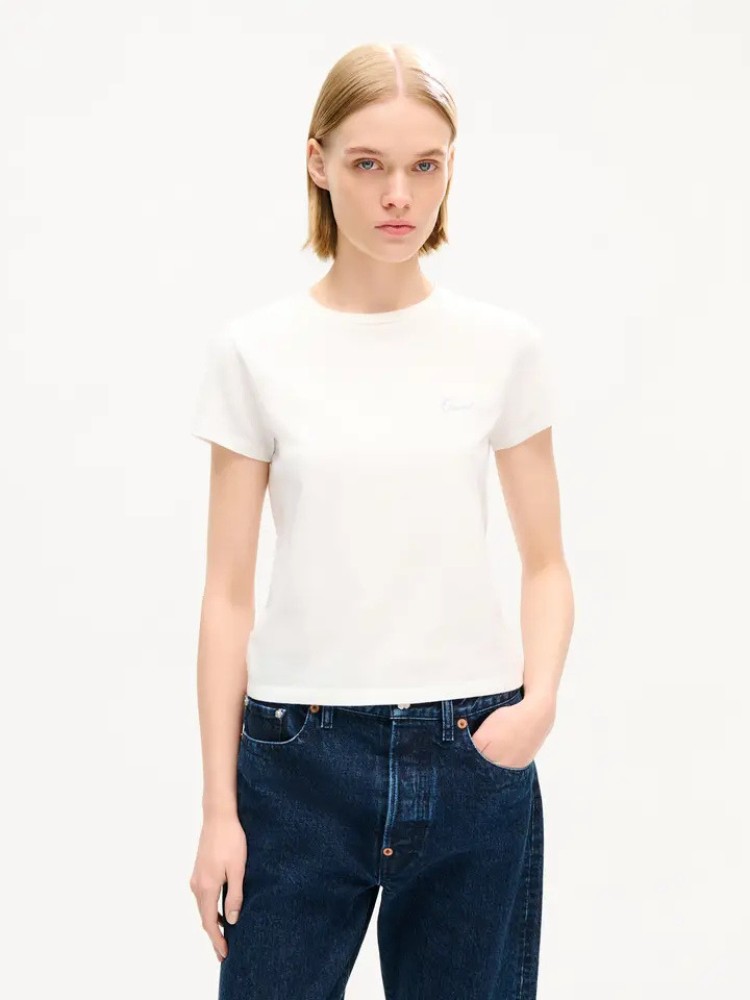 KENZO off white 'KENZO Signature' t-shirt