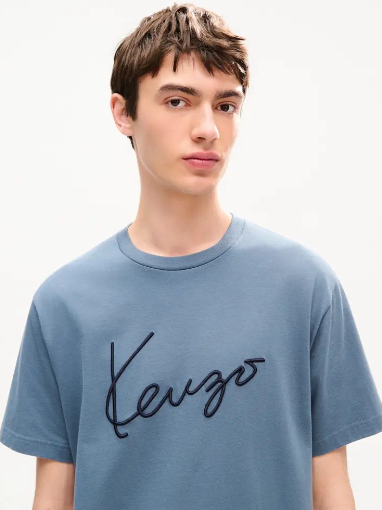 KENZO ανθρακί 'KENZO Signature' t-shirt