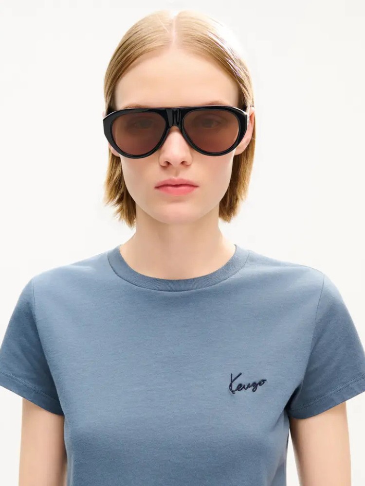 KENZO anthracite 'KENZO Signature' t-shirt