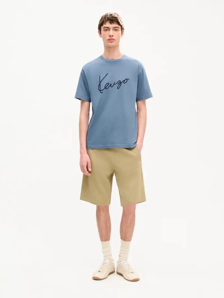 KENZO ανθρακί 'KENZO Signature' t-shirt