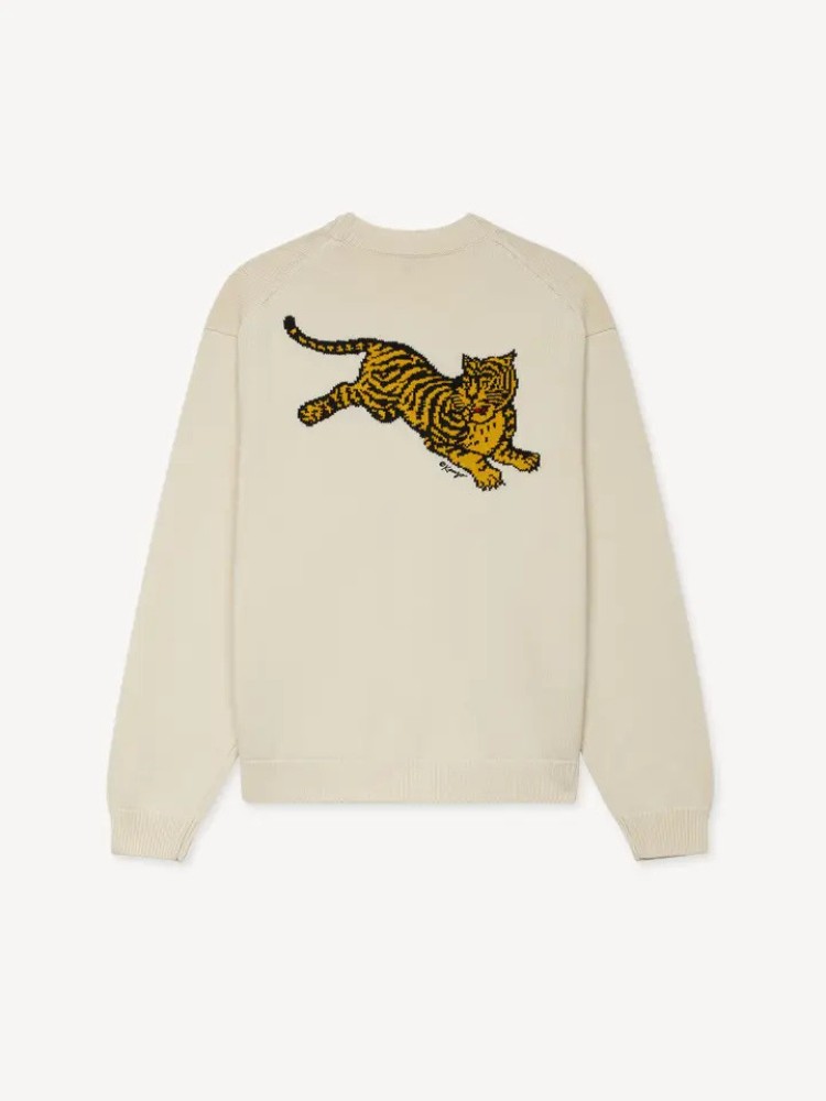 Kenzo off white 'KENZO Jumping Tiger' ζακέτα
