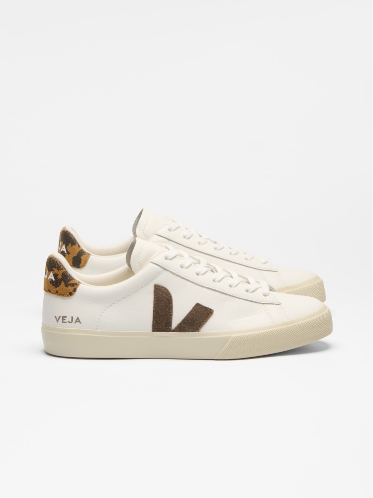 Veja campo white camel wild country δερμάτινο sneaker