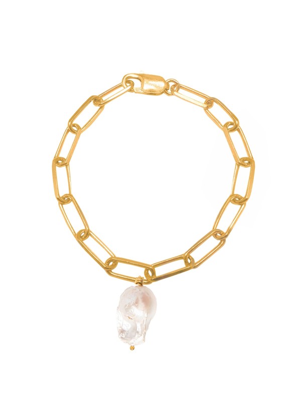 Hermina yasemi baroque pearl βραχιόλι