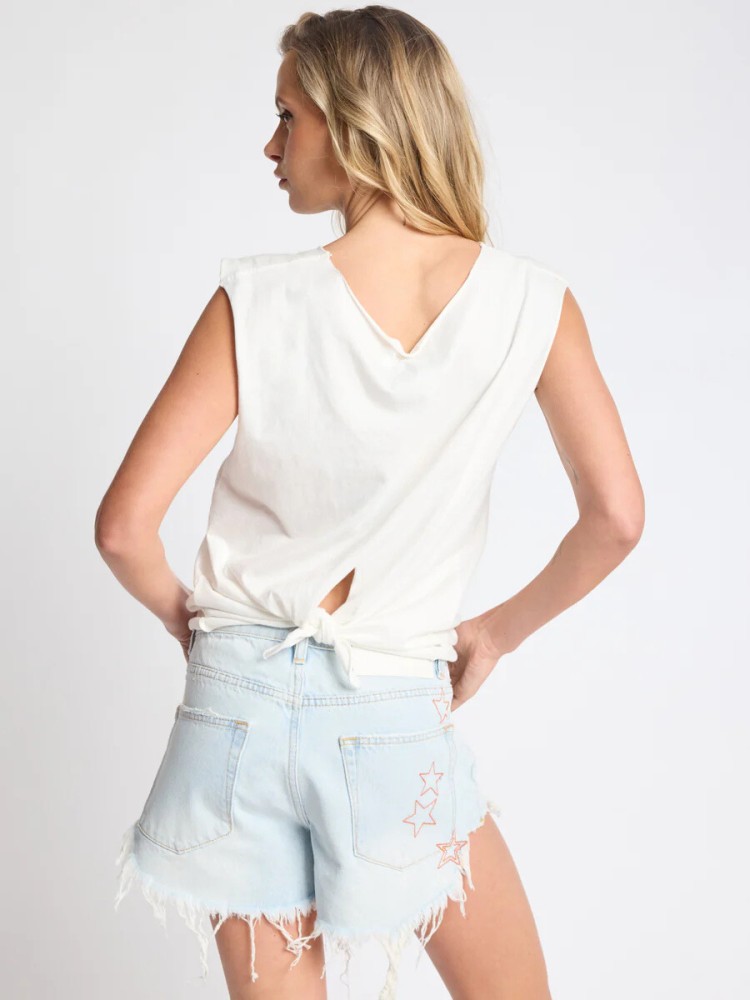 One teaspoon white vintage tank top