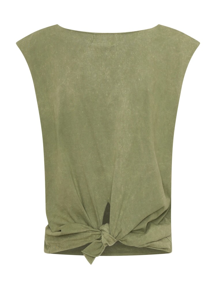 One teaspoon khaki vintage tank top