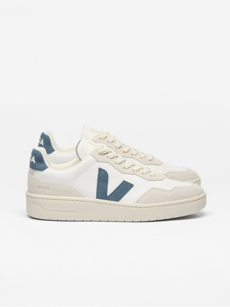 Veja sneaker V-90 extra-white _california o.t. leather αθλητικά υποδήματα