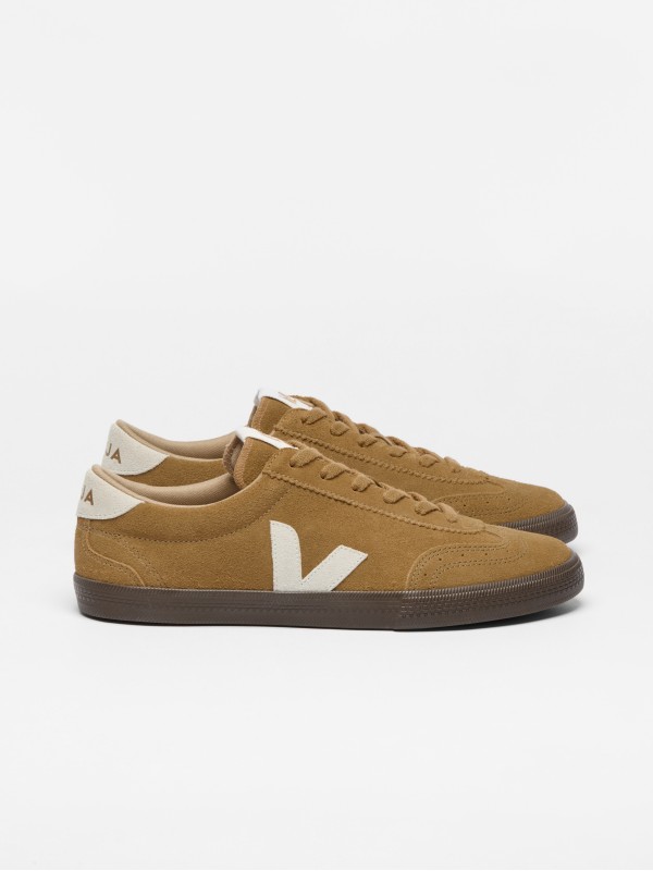 Veja volley leather tent natural eagle sneakers