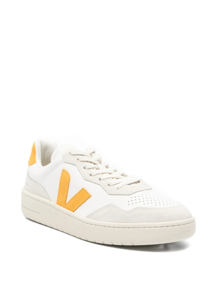 Veja sneaker V-90 white safran leather αθλητικά υποδήματα