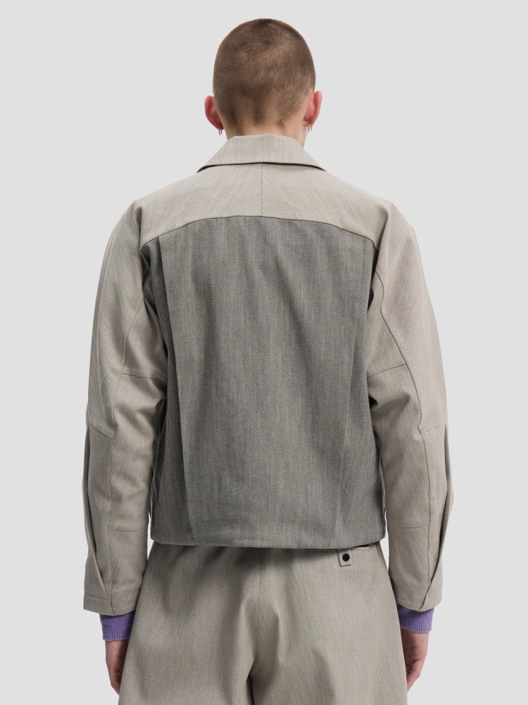 A. A. Spectrum smoked pearl phaser jacket