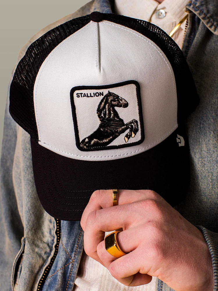 Goorin Bros black&white  baseball cap The Stallion
