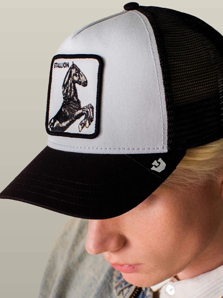 Goorin Bros black&white  baseball cap The Stallion