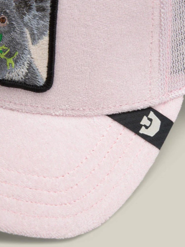 Goorin Bros dusty pink baseball cap terry cloth Koala