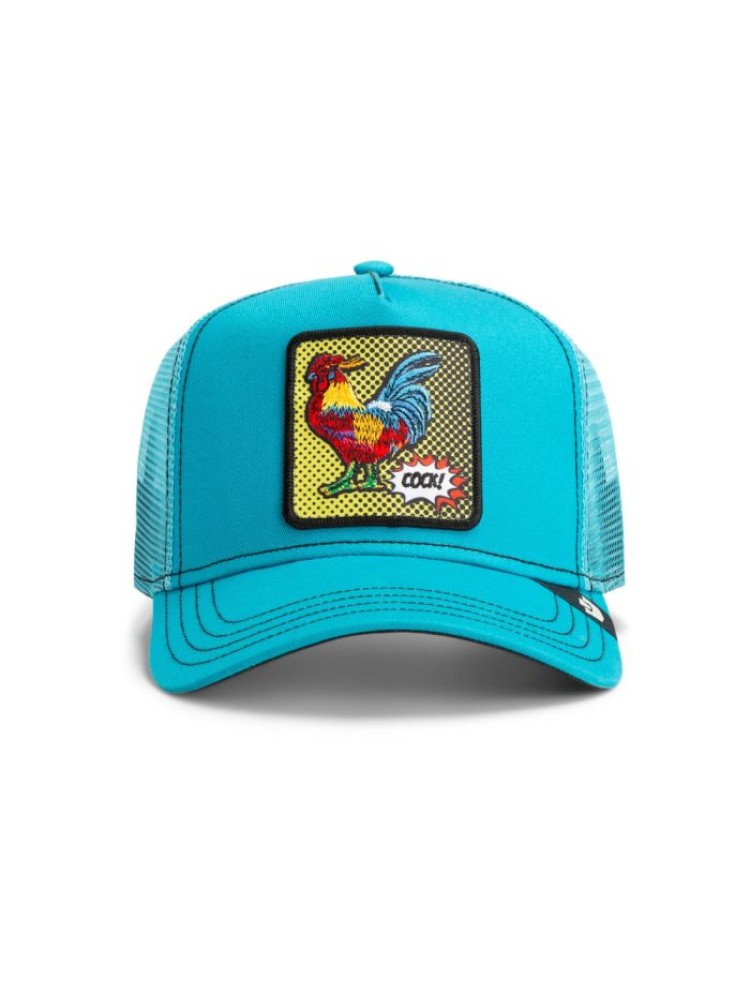 Goorin Bros μπλε baseball pop art Rooster καπέλο