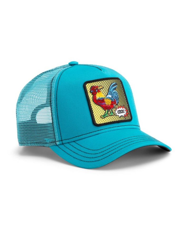 Goorin Bros μπλε baseball pop art Rooster καπέλο