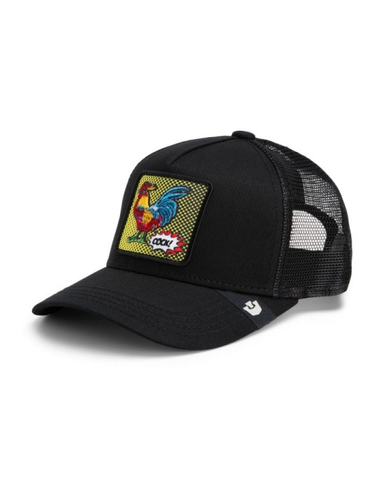 Goorin Bros μαύρο baseball pop art Rooster καπέλο