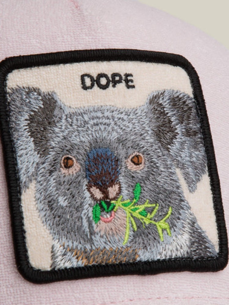 Goorin Bros dusty pink baseball cap terry cloth Koala