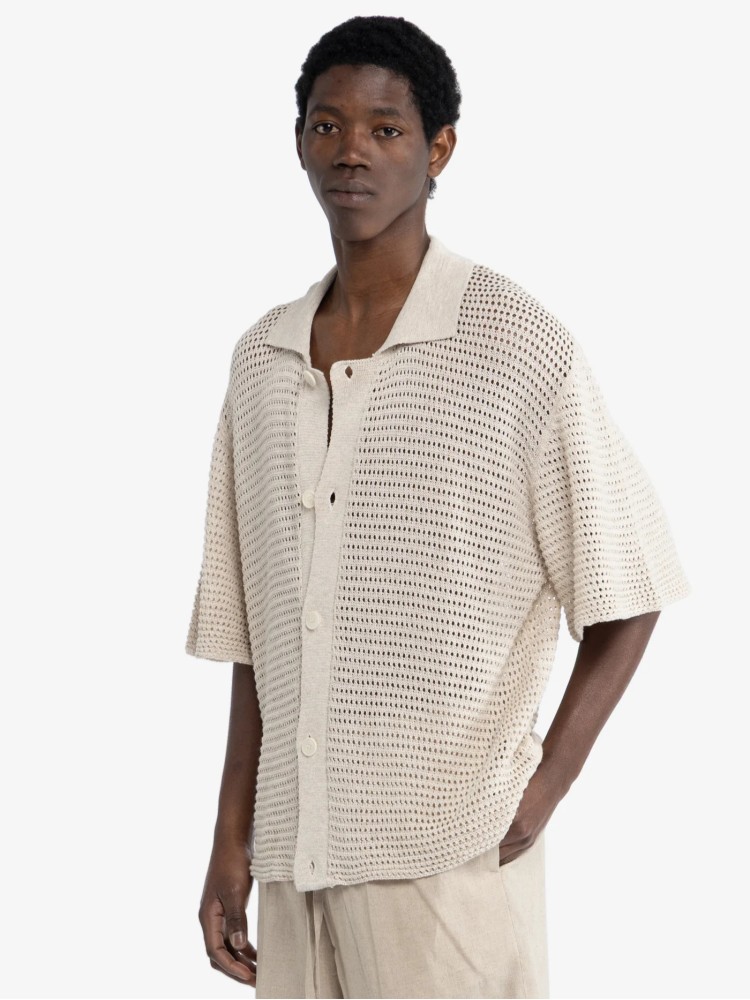 I'm brian lino βαμβακερό πλεκτό πόλο