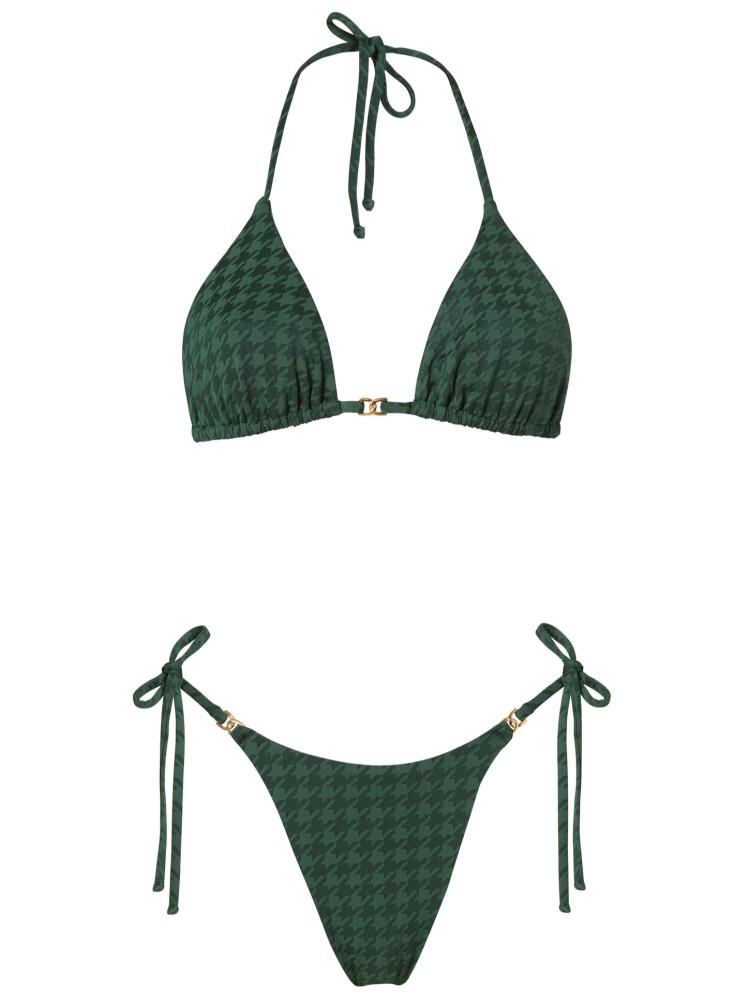 Stefania Frangista bruna jade bikini