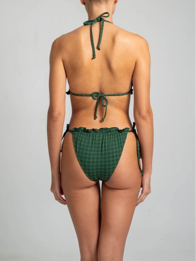 Stefania frangista gigi black curly bikini