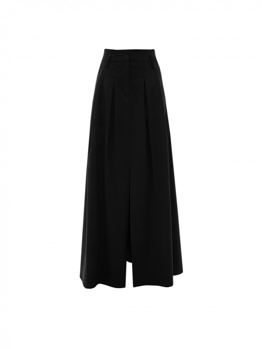 Vassia Kostara black long skirt
