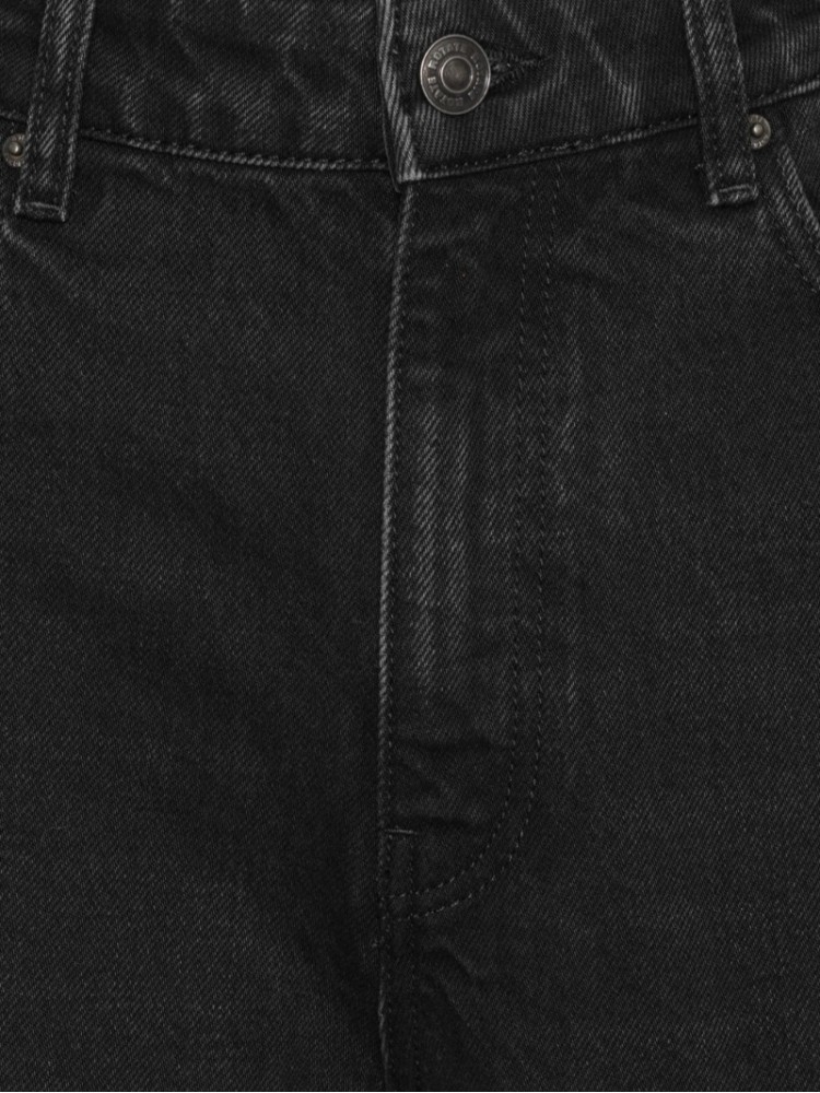 Rotate black denim draped barrel leg τζιν παντελόνι