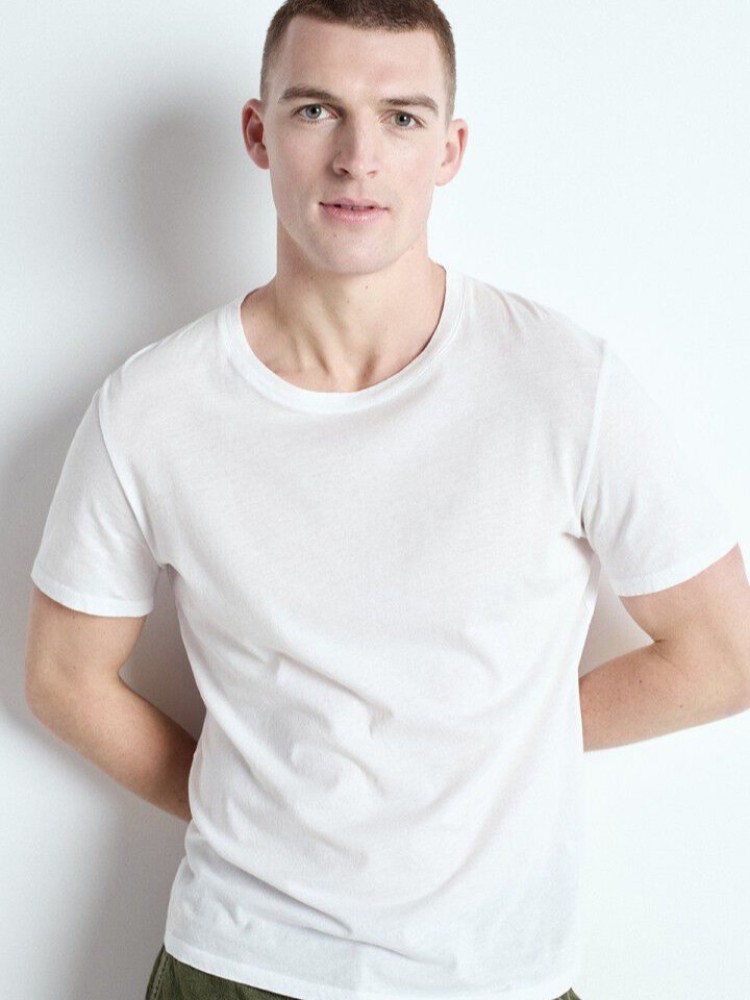American vintage άσπρο decatur t-shirt