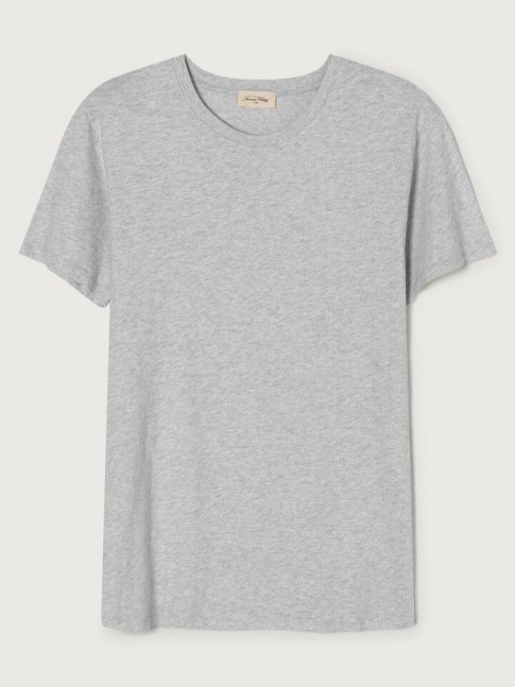  American vintage polar melange γκρι Bysapick κοντομάνικο ανδρικό t-shirt