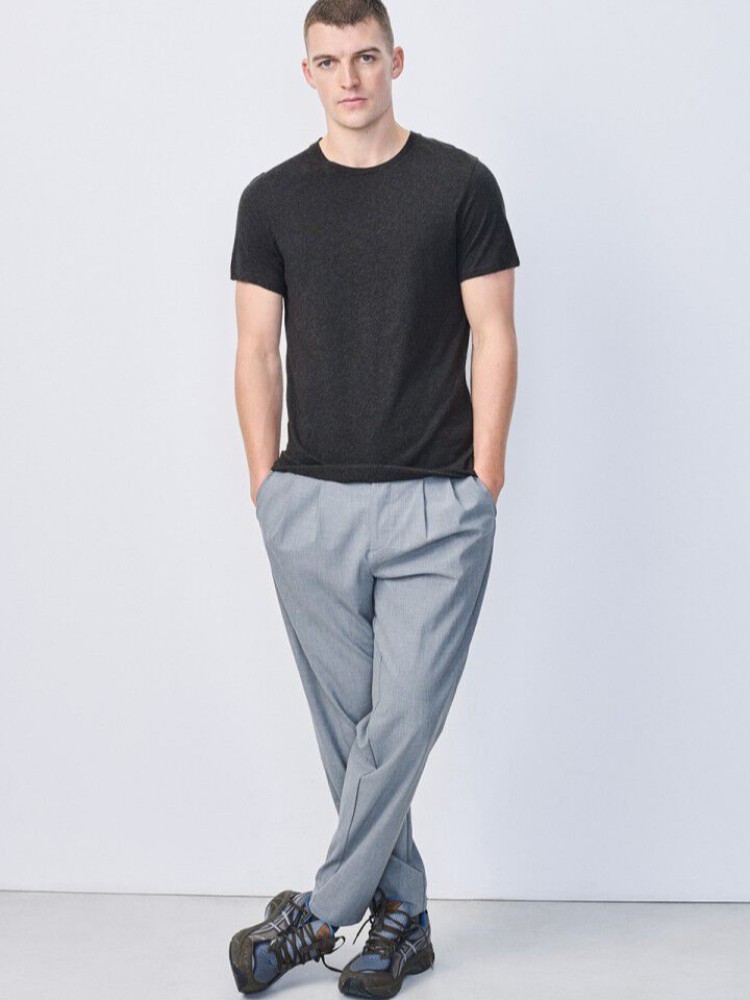 American vintage charcoal decatur t-shirt