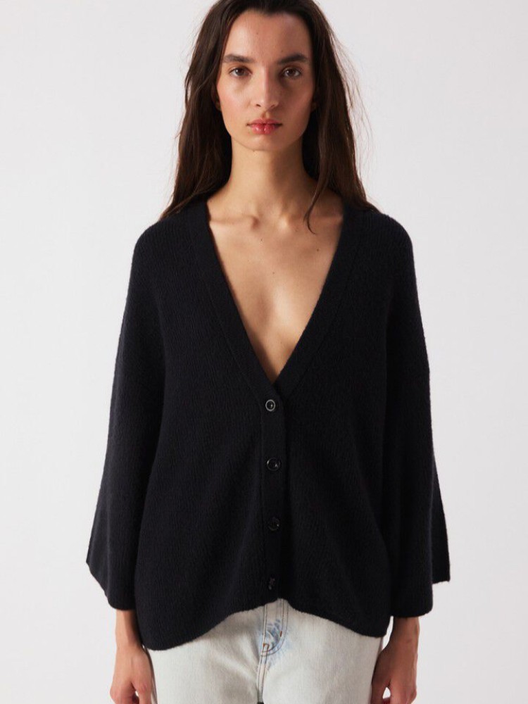 American vintage black damsville cardigan 