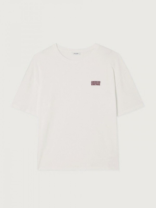 American vintage άσπρο Ykobow ανδρικό T-shirt