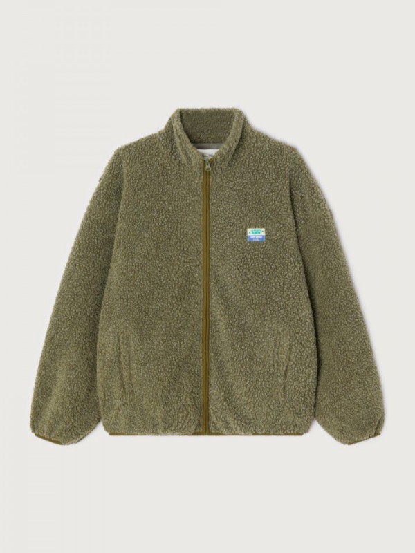 American vintage hoktown varan khaki melange jacket 