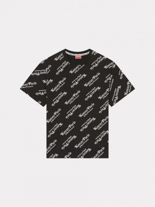 'Kenzo by verdy' oversized genderless μαύρη t-shirt